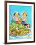 The Catch - Child Life-Ruth VanSciver-Framed Giclee Print