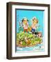 The Catch - Child Life-Ruth VanSciver-Framed Giclee Print