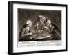 The Catch Singers, 1775-null-Framed Giclee Print