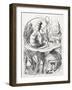 The Caterpillar from Alice-John Tenniel-Framed Giclee Print