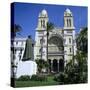 The Cathedral Along Avenue Bourguiba, Tunis, Tunisia, North Africa, Africa-Stuart Black-Stretched Canvas