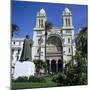 The Cathedral Along Avenue Bourguiba, Tunis, Tunisia, North Africa, Africa-Stuart Black-Mounted Photographic Print