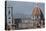 The Cathedral and Giottos Tower in Florence from the Palazzo Vecchio-Filippo Brunelleschi-Stretched Canvas