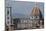 The Cathedral and Giottos Tower in Florence from the Palazzo Vecchio-Filippo Brunelleschi-Mounted Photographic Print