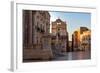 The Cathedral and Piazza Duomo in Early Morning on the Tiny Island of Ortygia-Martin Child-Framed Photographic Print