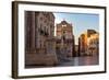 The Cathedral and Piazza Duomo in Early Morning on the Tiny Island of Ortygia-Martin Child-Framed Photographic Print