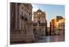 The Cathedral and Piazza Duomo in Early Morning on the Tiny Island of Ortygia-Martin Child-Framed Photographic Print