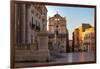 The Cathedral and Piazza Duomo in Early Morning on the Tiny Island of Ortygia-Martin Child-Framed Photographic Print