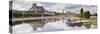 The Cathedral and Town of Auxerre on the River Yonne, Burgundy, France, Europe-Julian Elliott-Stretched Canvas