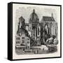 The Cathedral at Aix-La-Chapelle-null-Framed Stretched Canvas