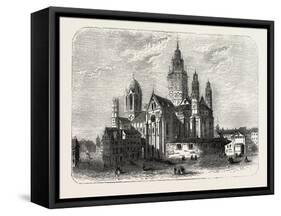 The Cathedral at Mayence Germany, 1882-null-Framed Stretched Canvas