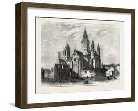 The Cathedral at Mayence Germany, 1882-null-Framed Giclee Print