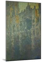 The Cathedral at Rouen, in the Fog, circa 1893-Claude Monet-Mounted Giclee Print