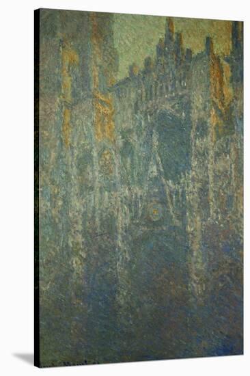 The Cathedral at Rouen, in the Fog, circa 1893-Claude Monet-Stretched Canvas