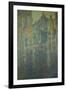 The Cathedral at Rouen, in the Fog, circa 1893-Claude Monet-Framed Giclee Print