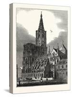 The Cathedral at Strasbourg France-null-Stretched Canvas