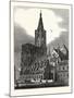 The Cathedral at Strasbourg France-null-Mounted Giclee Print