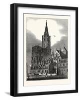 The Cathedral at Strasbourg France-null-Framed Giclee Print