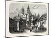 The Cathedral at Worms Germany, 1882-null-Mounted Giclee Print