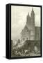 The Cathedral at Worms-Samuel Prout-Framed Stretched Canvas