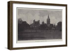 The Cathedral, Christchurch, Oxford-null-Framed Giclee Print