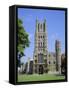 The Cathedral, Ely, Cambridgeshire, England, UK-Roy Rainford-Framed Stretched Canvas