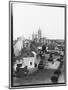 The Cathedral from the Square, Truro, Cornwall-null-Mounted Photographic Print
