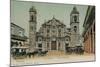 The Cathedral, Havana, Cuba, C1910-null-Mounted Giclee Print