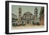 The Cathedral, Havana, Cuba, C1910-null-Framed Giclee Print