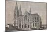 The Cathedral in Cologne from L'Illustrazione Italiana of 14th November 1880, Germany 19th Century-null-Mounted Giclee Print