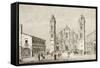 The Cathedral in Havana, Cuba-null-Framed Stretched Canvas