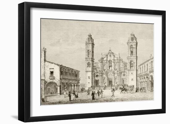 The Cathedral in Havana, Cuba-null-Framed Giclee Print