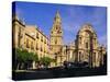 The Cathedral in Murcia, Murcia, Spain, Europe-John Miller-Stretched Canvas