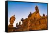 The Cathedral in Palermo at Night, Palermo, Sicily, Italy, Europe-Martin Child-Framed Stretched Canvas