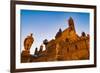 The Cathedral in Palermo at Night, Palermo, Sicily, Italy, Europe-Martin Child-Framed Photographic Print