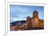 The Cathedral in Plaza De Armas, Cuzco, UNESCO World Heritage Site, Peru, South America-Yadid Levy-Framed Photographic Print