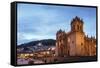 The Cathedral in Plaza De Armas, Cuzco, UNESCO World Heritage Site, Peru, South America-Yadid Levy-Framed Stretched Canvas