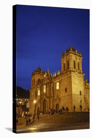 The Cathedral in Plaza De Armas, Cuzco, UNESCO World Heritage Site, Peru, South America-Yadid Levy-Stretched Canvas