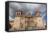 The Cathedral in Plaza De Armas, Cuzco, UNESCO World Heritage Site, Peru, South America-Yadid Levy-Framed Stretched Canvas