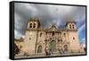 The Cathedral in Plaza De Armas, Cuzco, UNESCO World Heritage Site, Peru, South America-Yadid Levy-Framed Stretched Canvas