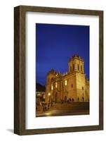 The Cathedral in Plaza De Armas, Cuzco, UNESCO World Heritage Site, Peru, South America-Yadid Levy-Framed Photographic Print