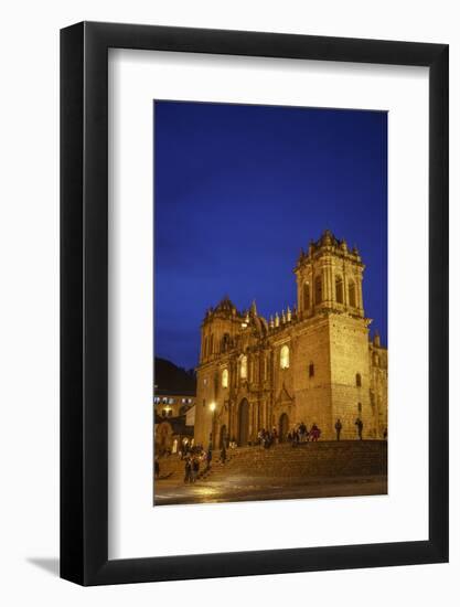 The Cathedral in Plaza De Armas, Cuzco, UNESCO World Heritage Site, Peru, South America-Yadid Levy-Framed Photographic Print