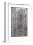 The Cathedral in Rouen, The Portal, Grey Weather, 1892-Claude Monet-Framed Art Print