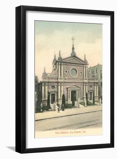 The Cathedral, Los Angeles, California-null-Framed Art Print