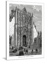 The Cathedral, Mexico City, Mexico, 19th Century-null-Stretched Canvas