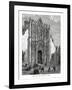 The Cathedral, Mexico City, Mexico, 19th Century-null-Framed Premium Giclee Print