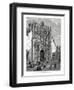 The Cathedral, Mexico City, Mexico, 19th Century-null-Framed Premium Giclee Print