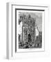 The Cathedral, Mexico City, Mexico, 19th Century-null-Framed Premium Giclee Print