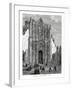 The Cathedral, Mexico City, Mexico, 19th Century-null-Framed Giclee Print