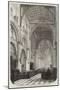 The Cathedral of Christ Church, Restored-null-Mounted Giclee Print